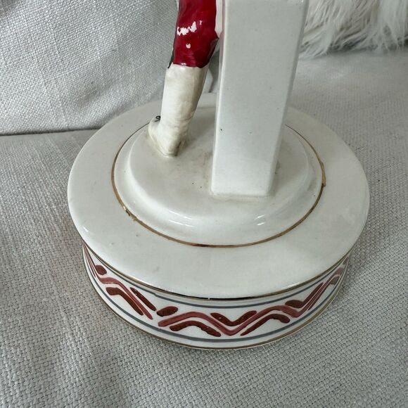 Vintage Schmid Annie Oakley Music Box Plays Those Were the Days Twirls Japan - Picture 8 of 13